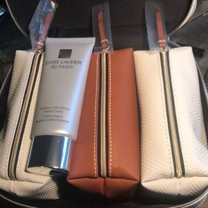 Make up travel bag and hand creme